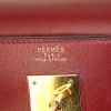 Sac à main Hermès Kelly, 1993, en cuir box bordeaux - Detail D4 thumbnail