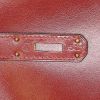 Hermès Kelly, 1993, handbag in burgundy box leather - Detail D5 thumbnail