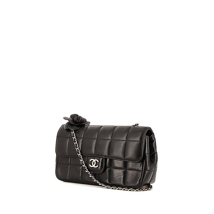 Chanel Pink Chocolate Bar Camellia Flap Bag at the best price