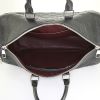 Bolsa de viaje Louis Vuitton Keepall 45 en cuero monogram huella negro - Detail D2 thumbnail