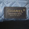 Chanel Editions Limitées pouch in black, green, orange and pink multicolor leather and cream color leather - Detail D3 thumbnail