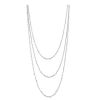 Flexible Poiray necklace in white gold - 00pp thumbnail