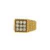 Fred ring in yellow gold and diamonds - 00pp thumbnail