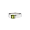 Cartier Tank small model ring in white gold and peridot - 00pp thumbnail