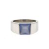 Cartier Tank medium model ring in white gold and chalcedony - 360 thumbnail