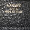 Borsa portadocumenti Hermès Sac à dépêches in cuir clemence nera - Detail D3 thumbnail