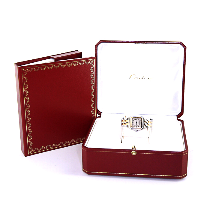 Cartier Panthère watch in gold and stainless steel Ref:  1120 Circa  00 - Detail D2