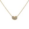 Tiffany & Co Bean necklace in yellow gold and diamonds - 00pp thumbnail