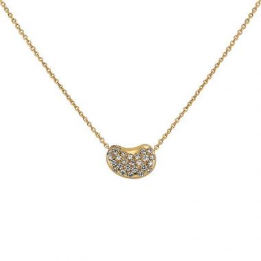 Collana Tiffany & Co Bean in oro giallo e diamanti
