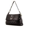Marc Jacobs handbag in black braided leather - 00pp thumbnail