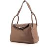Hermes Lindy handbag in etoupe Swift leather - 00pp thumbnail