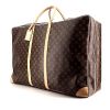Louis Vuitton Sirius travel bag in brown monogram canvas and natural leather - 00pp thumbnail