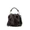 Saint Laurent Emmanuelle shoulder bag in black leather - 00pp thumbnail