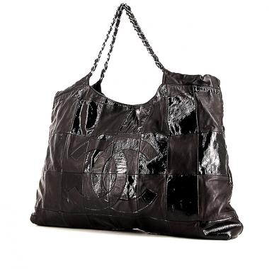 Shopping bag Chanel Coco Cabas in pelle nera
