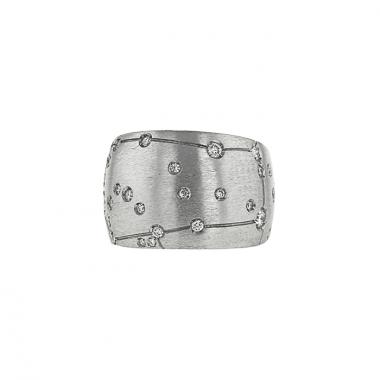 Bague Repossi Gemini en or blanc et en diamants