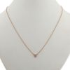 Tiffany & Co Diamonds By The Yard necklace in pink gold and in diamond - 360 thumbnail