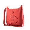 Hermes Evelyne medium model shoulder bag in pink Jaipur togo leather - 00pp thumbnail
