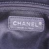 Chanel 2.55 handbag in black patent quilted leather - Detail D4 thumbnail