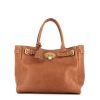 Mulberry Bayswater shopping bag in brown grained leather - 360 thumbnail