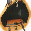 Louis Vuitton Neoprene Scuba shopping bag in orange monogram canvas and black leather - Detail D2 thumbnail