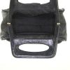 Chanel Camelia handbag in black leather - Detail D2 thumbnail