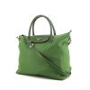 Prada handbag in green canvas and leather - 00pp thumbnail