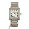 Cartier Tank Française watch in gold and stainless steel Ref:  2302 Circa 2003 - 360 thumbnail
