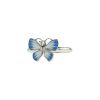 Dior Diorette ring in white gold,  enamel and diamond - 00pp thumbnail