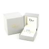 Anello Dior Diorette in oro bianco,  smalto e diamante - Detail D2 thumbnail