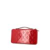 Pochette Louis Vuitton Organizer in pelle verniciata monogram rossa - 00pp thumbnail