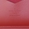 Pochette Louis Vuitton Organizer in pelle verniciata monogram rossa - Detail D3 thumbnail