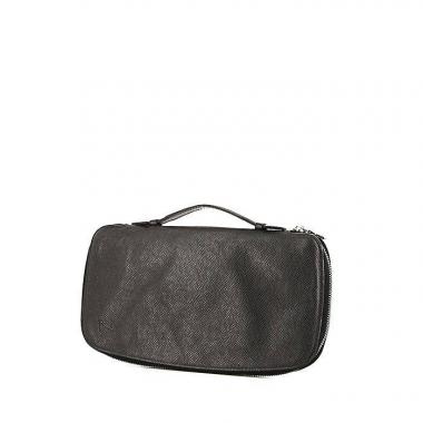 Bolsito de mano Louis Vuitton  Organizer en cuero taiga negro