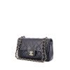 Chanel Timeless handbag in navy blue leather - 00pp thumbnail