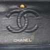 Sac à main Chanel Timeless en cuir bleu-marine - Detail D4 thumbnail