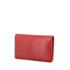 Portafogli Chanel Camelia - Wallet in pelle rossa - 00pp thumbnail