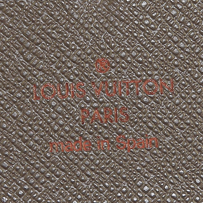 Louis Vuitton wallet in brown damier canvas - Detail D3