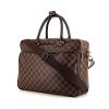 Louis Vuitton Icare briefcase in brown damier canvas and brown leather - 00pp thumbnail