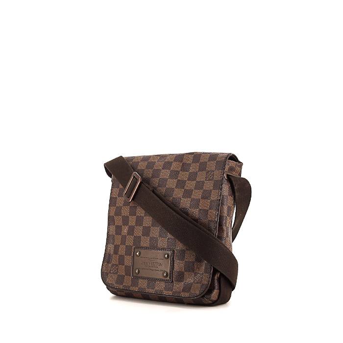 Louis Vuitton - Authenticated Brooklyn Bag - Cloth Brown for Men, Very Good Condition