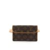 Pochette-ceinture Louis Vuitton Florentine en toile monogram et cuir naturel - 360 thumbnail