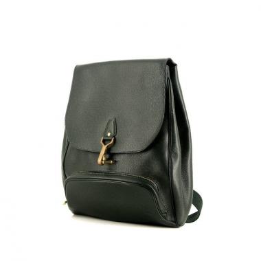 Louis Vuitton backpack in green taiga leather
