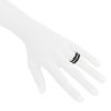 Flexible Chanel Ultra large model ring in white gold and ceramic - Detail D1 thumbnail