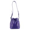 Louis Vuitton petit Noé small model shoulder bag in purple epi leather - 360 thumbnail