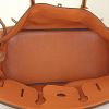 Hermes Birkin Shoulder handbag in orange togo leather - Detail D2 thumbnail