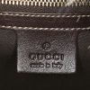Shopping bag Gucci Reins in tela monogram marrone e pelle marrone - Detail D3 thumbnail