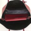 Bolso de mano Prada Double en cuero saffiano rojo - Detail D3 thumbnail