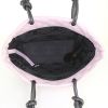 Shopping bag Chanel Cambon modello piccolo in pelle trapuntata rosa e nera - Detail D2 thumbnail