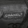 Chanel Cambon small model shopping bag in pink and black quilted leather - Detail D3 thumbnail