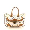Louis Vuitton Rita handbag in white multicolor monogram canvas and natural leather - 360 thumbnail