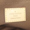 Bolso de mano Louis Vuitton Rivets en lona Monogram marrón y cuero natural - Detail D3 thumbnail
