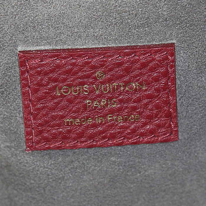 Borsa Louis Vuitton Sofia Coppola in pelle martellata rossa - Detail D4